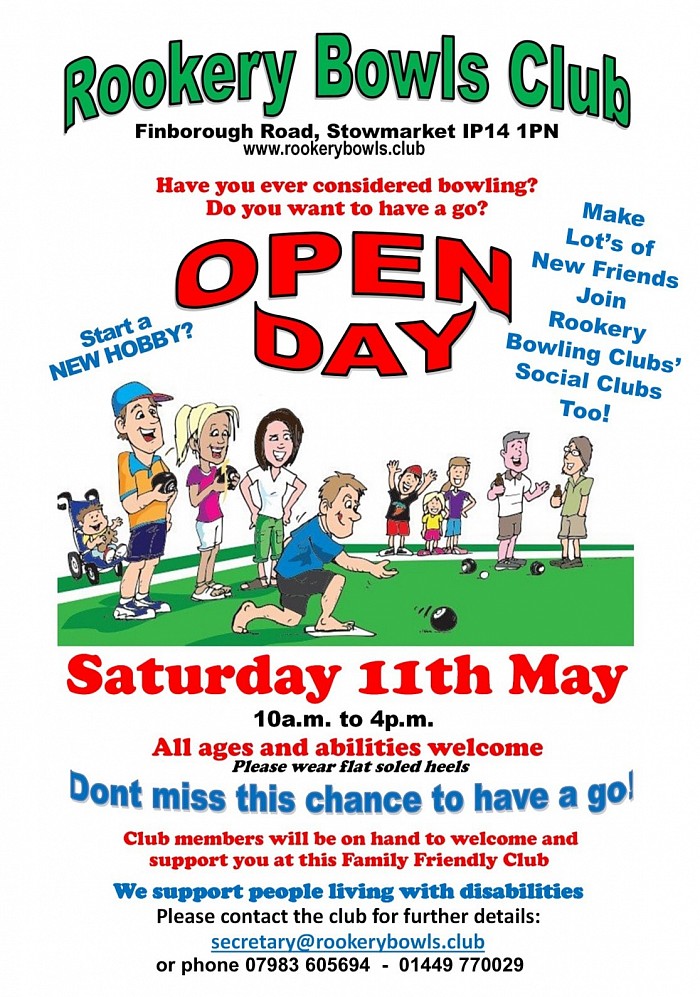 ROOKERY BOWLS CLUB OPEN DAY